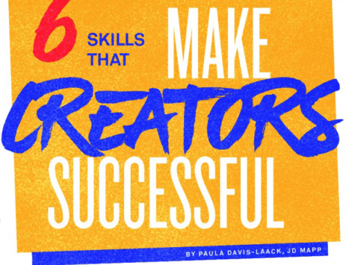 NEW INFOGRAPHIC – The 6 Skills That Make Creators Successful