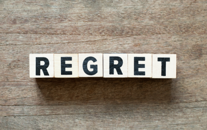 Do You Wish You Had Done Things Differently? The 4 Categories Of Regret